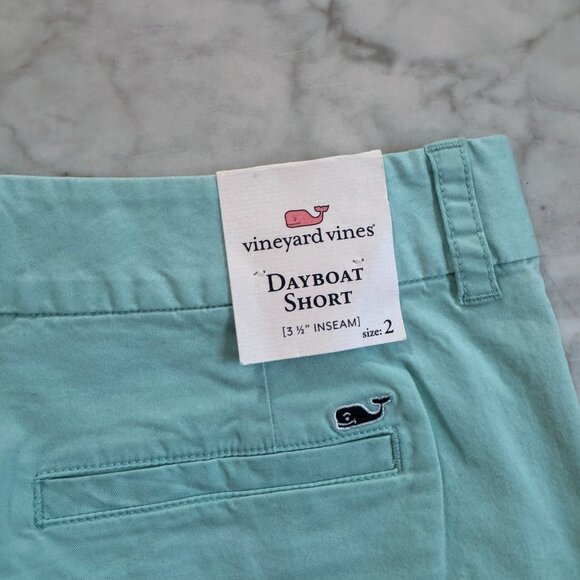 Vineyard Vines Womens Dayboat Shorts Size 2 Basics Casual NWT - Picture 5 of 5